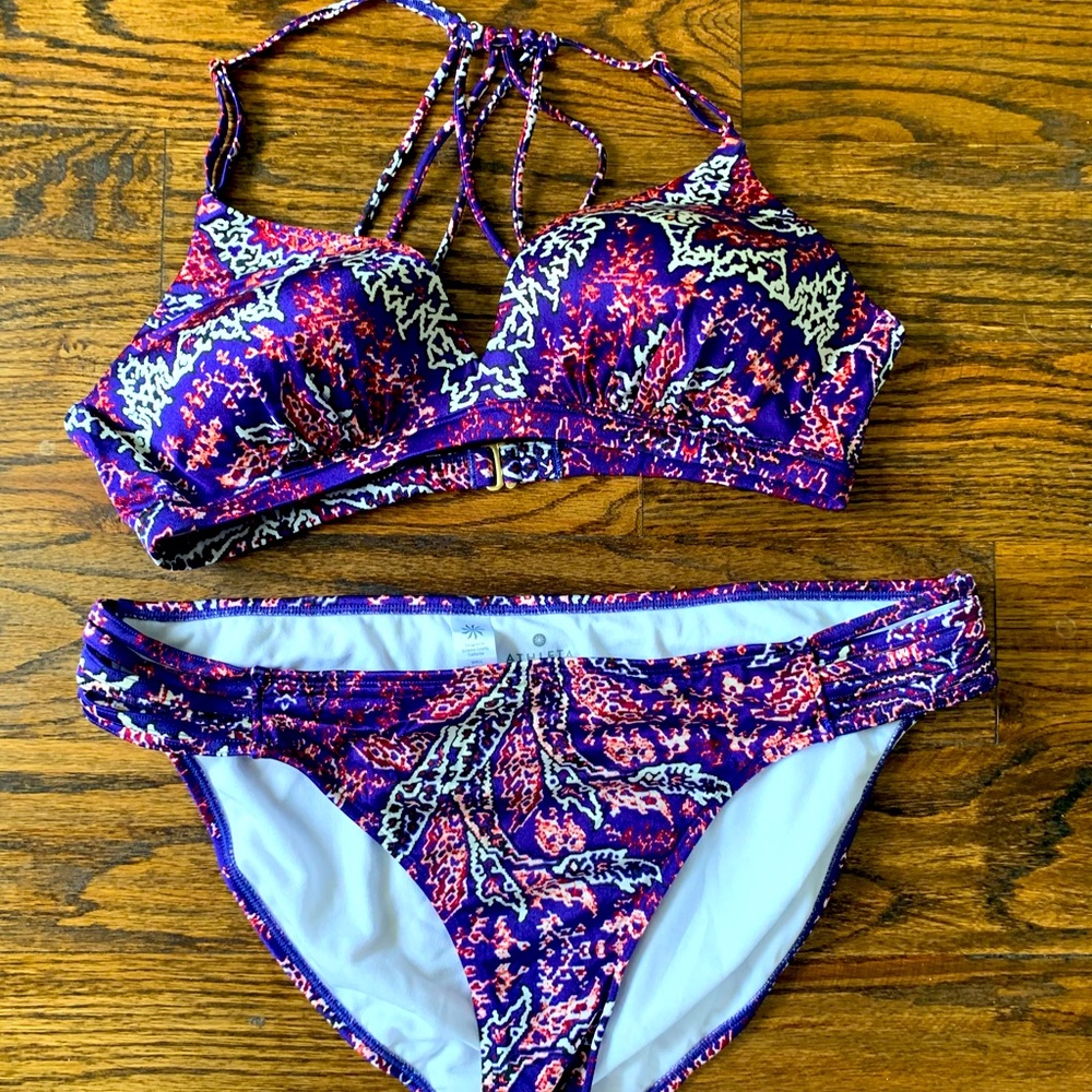 Athleta bikini and coverup